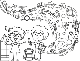 Kindergarten illustration